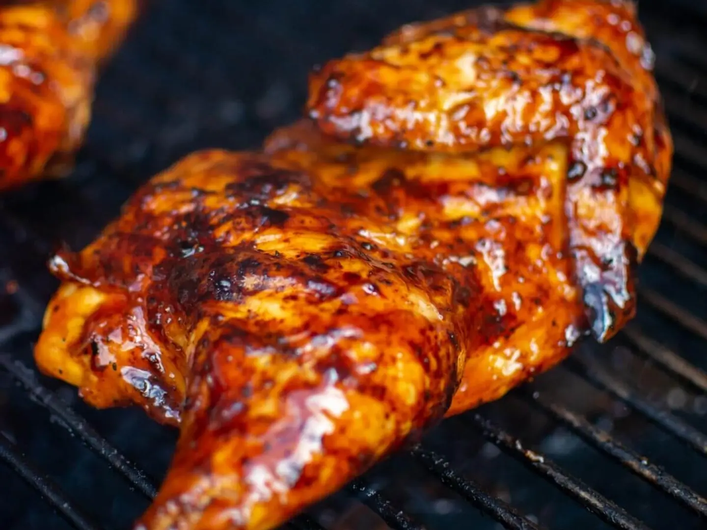 نصف دجاج مشوي