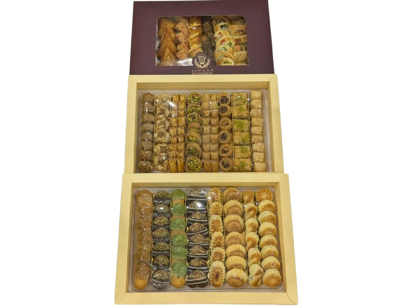 The Big Eid Package Pastries And Fried Foods, Homemade Petit Fours, Assorted Baklava