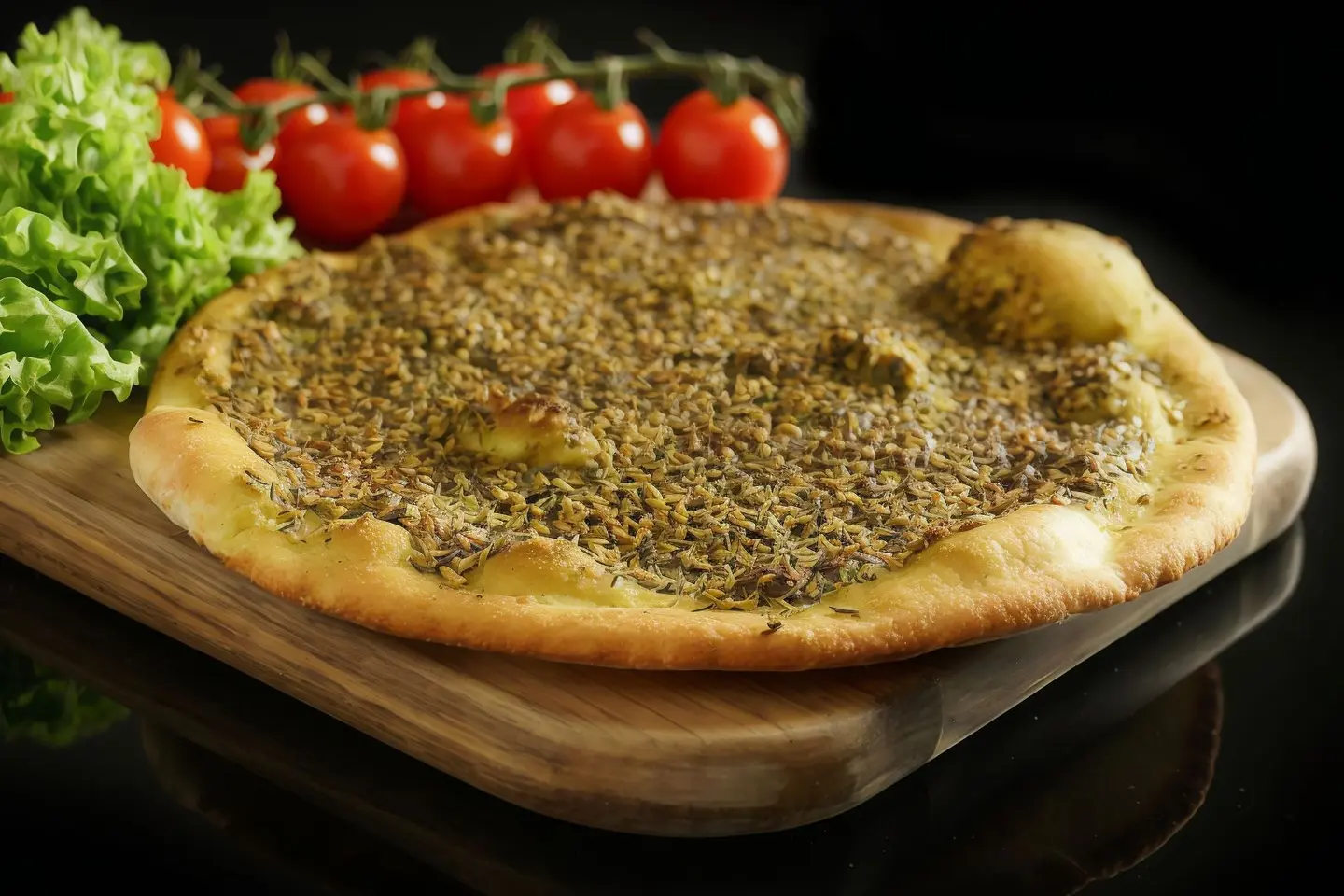 Thyme  Pie With Vegetables