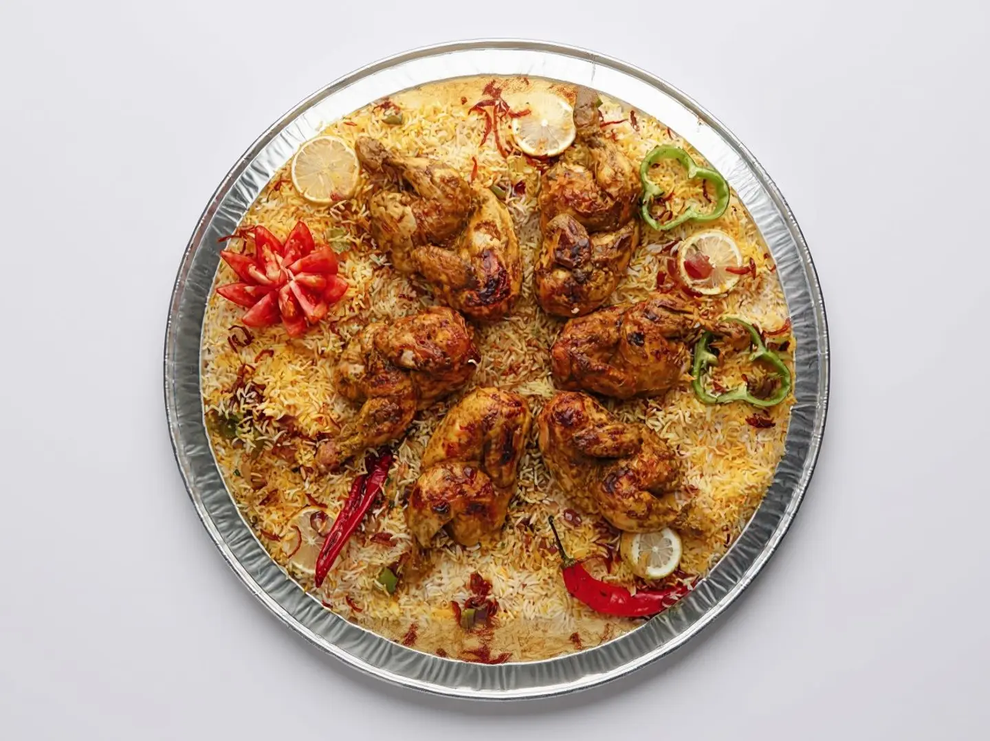 وليمة مندي دجاج