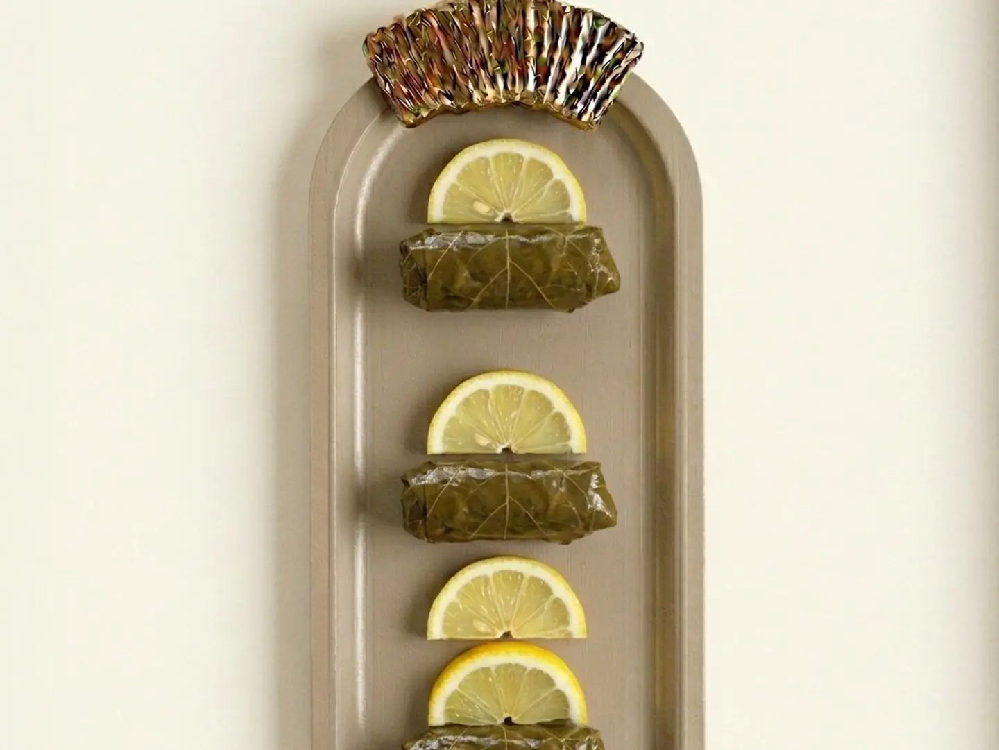 ورق عنب وسط