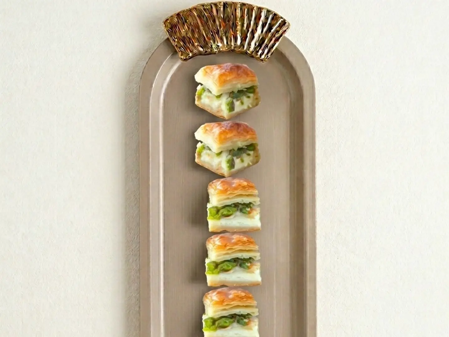 Pistachio Cream Baklava