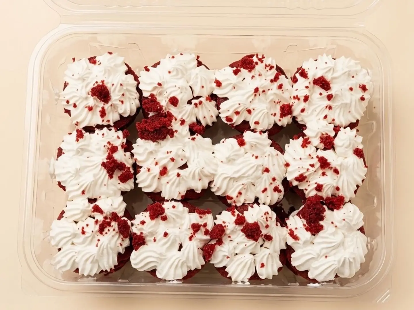 Mini Red Velvet Cake Box