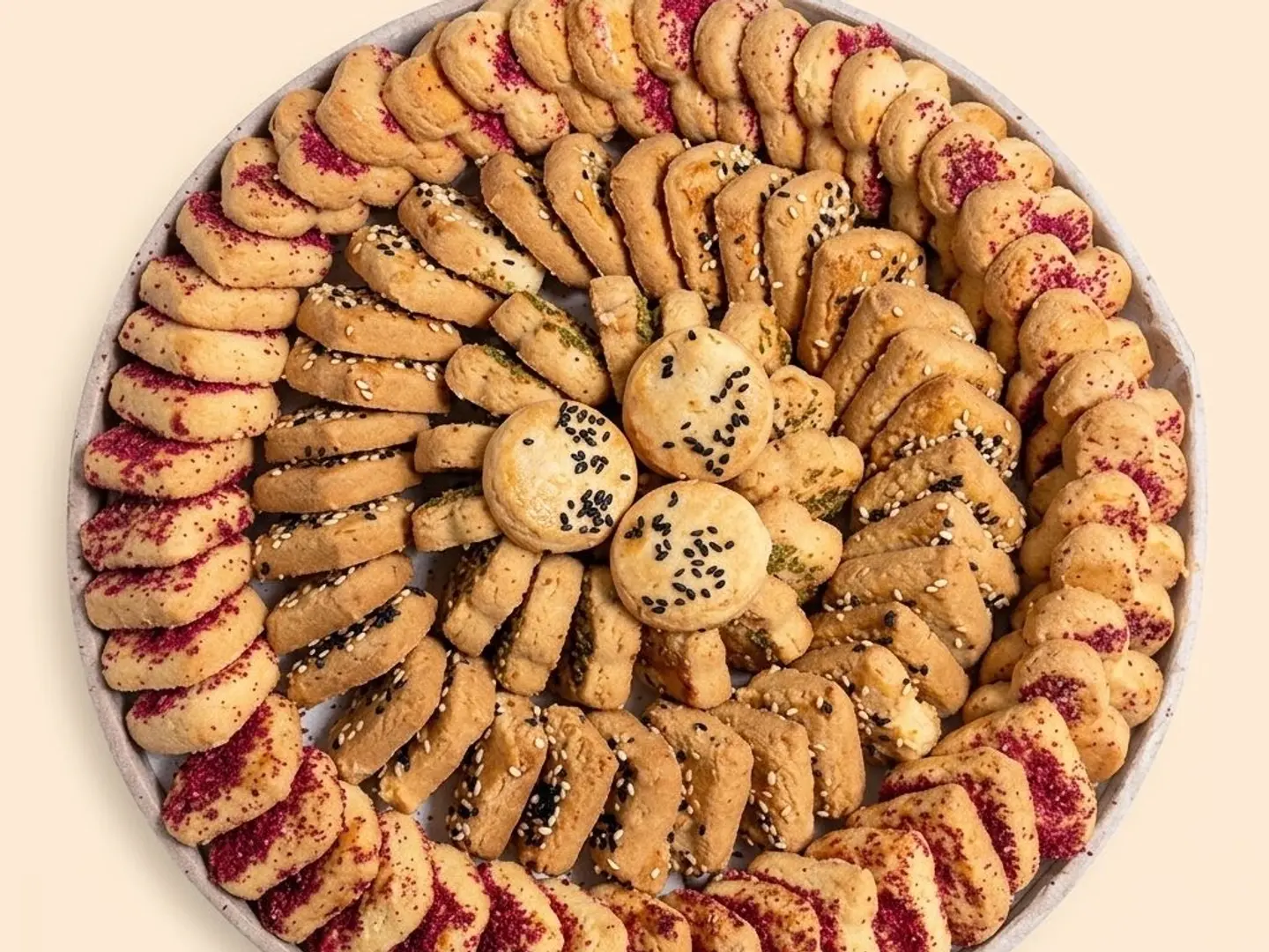 طبق بيتي فور مالح مناسبات أ١