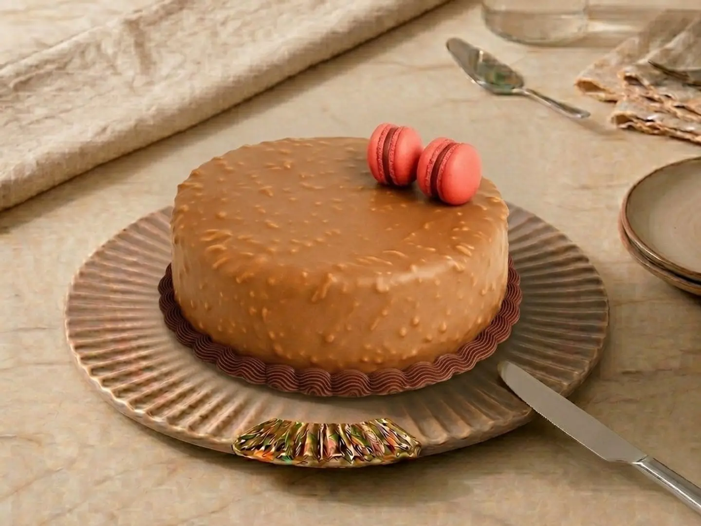 كيك شوكولاتة روشيه