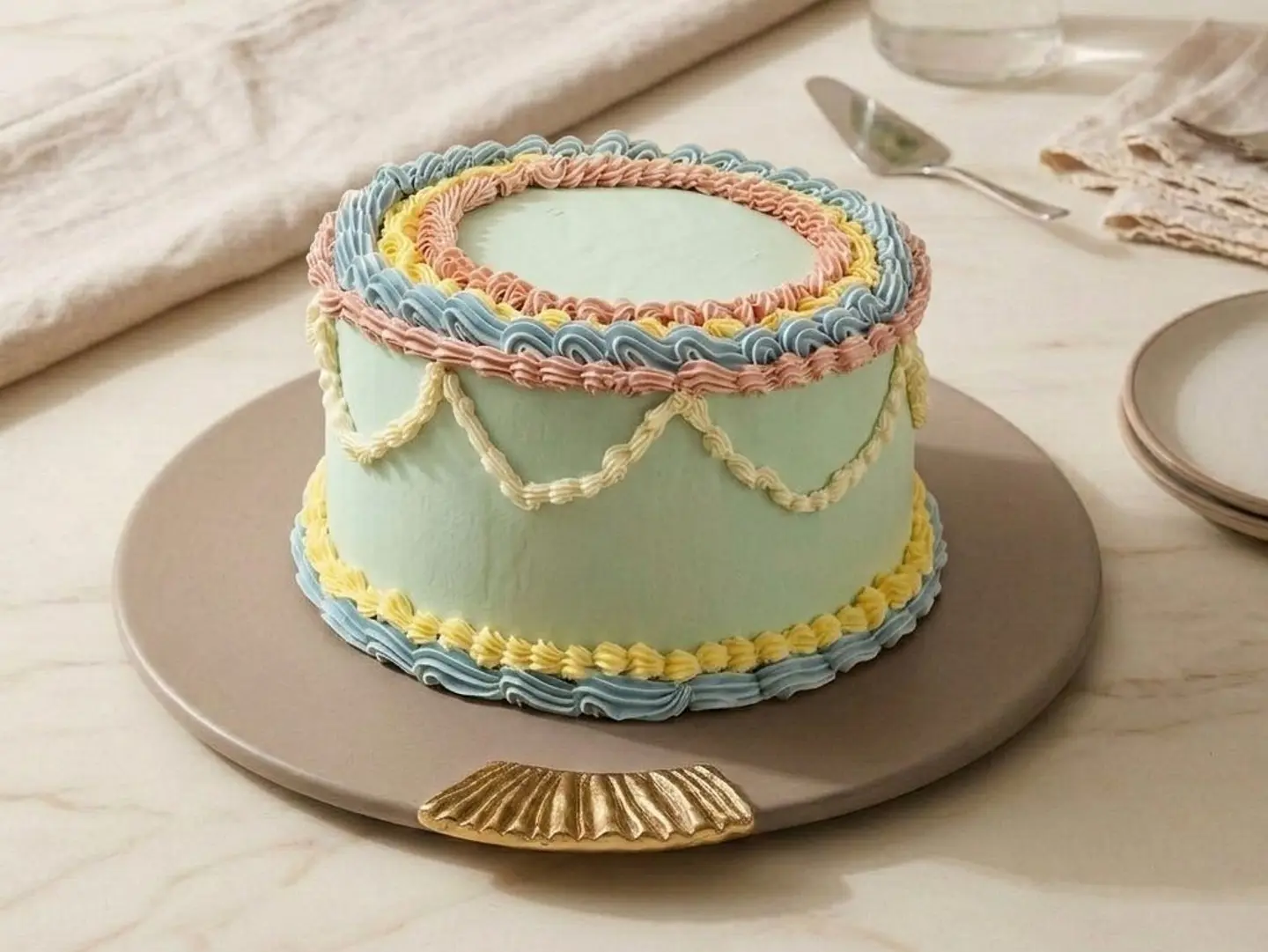 Pastel Chocolate Cake