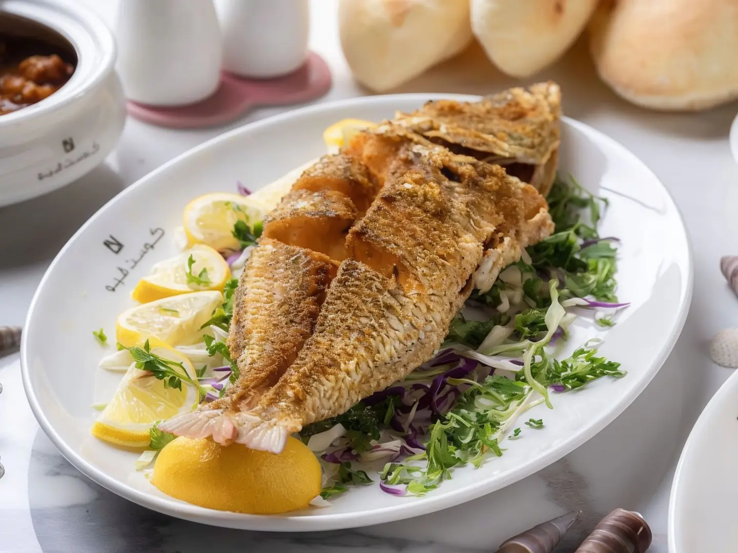 نصف كيلو هامورمقلى