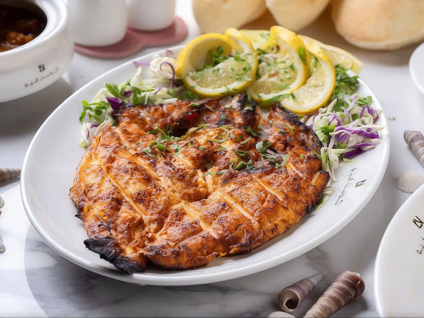 نصف كيلو شعور مشوي