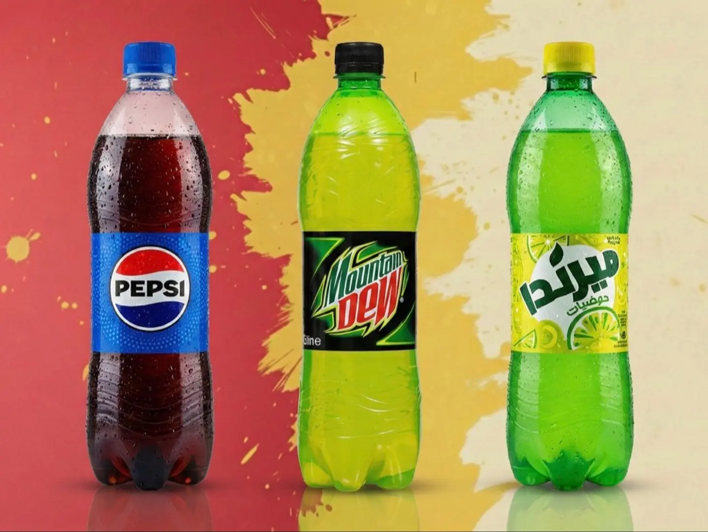 مشروبات غازيه -لتر