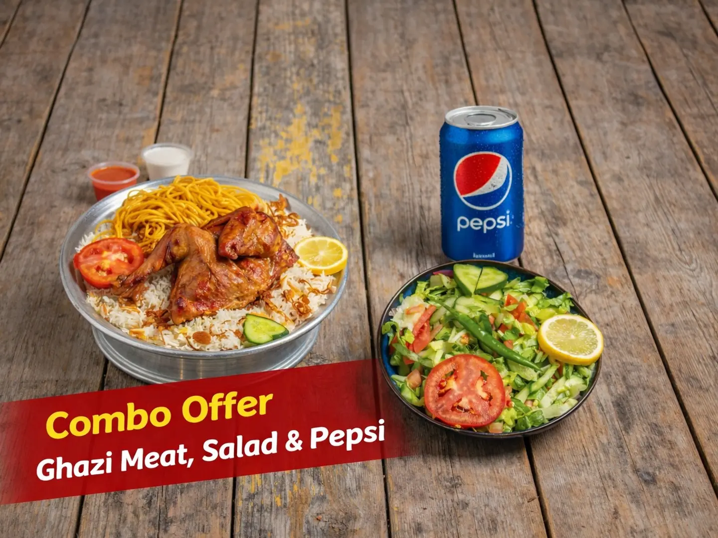 عرض وجبة الغداء