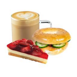 Home office ajánlat bagel szendviccsel