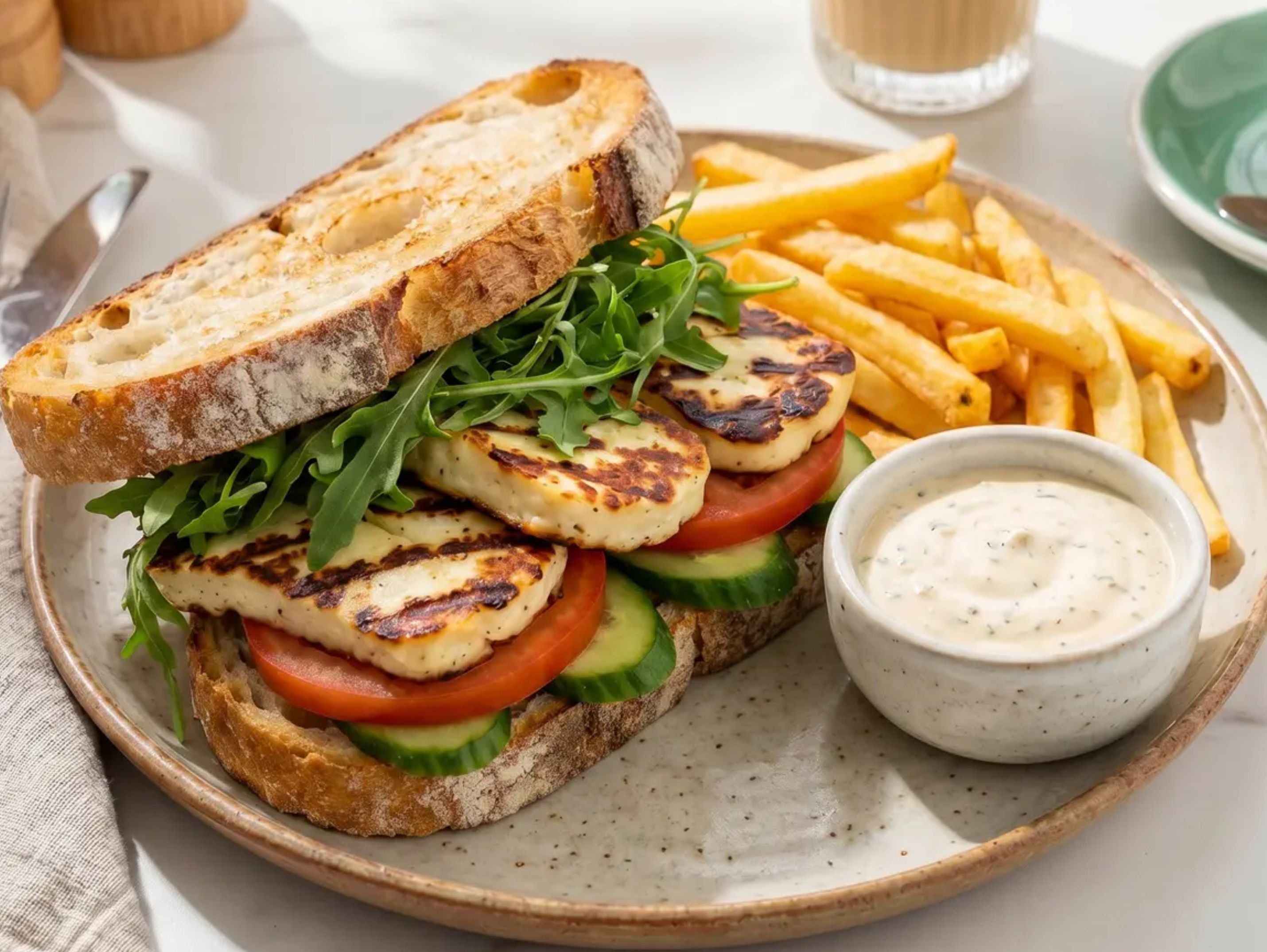 Halloumi Sandwich