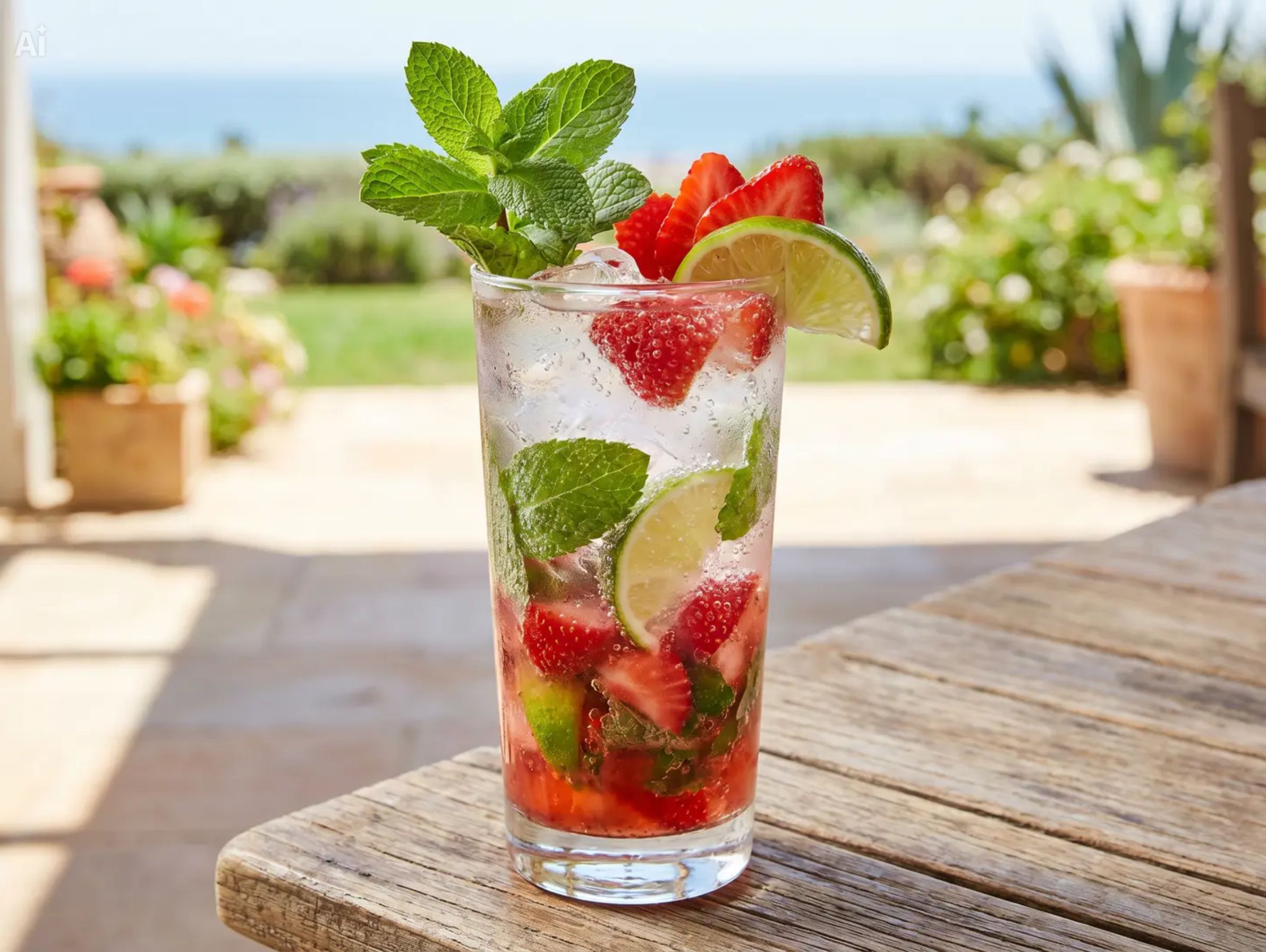 Strawberriy Mojito