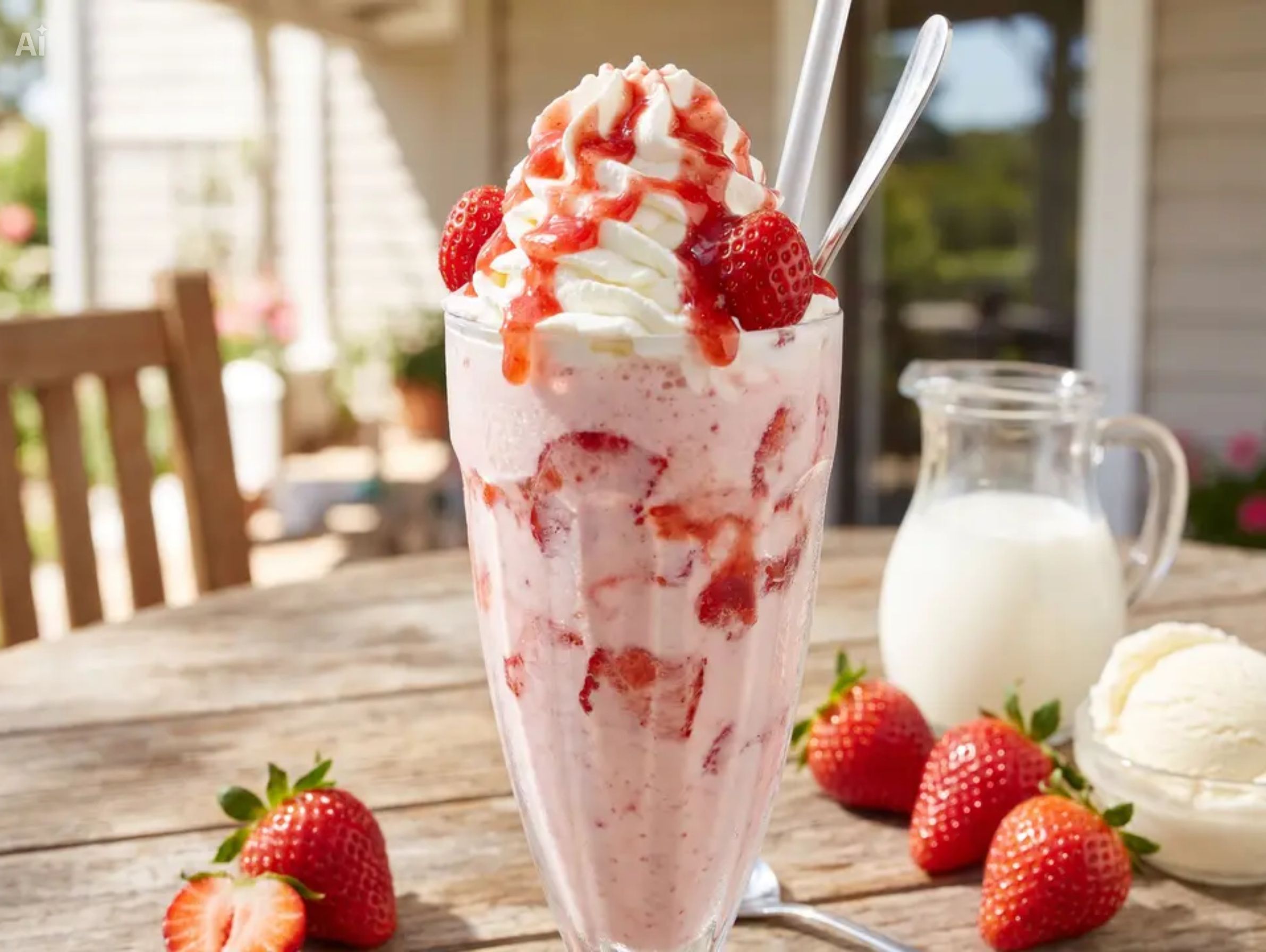 Strawberry Milkshake