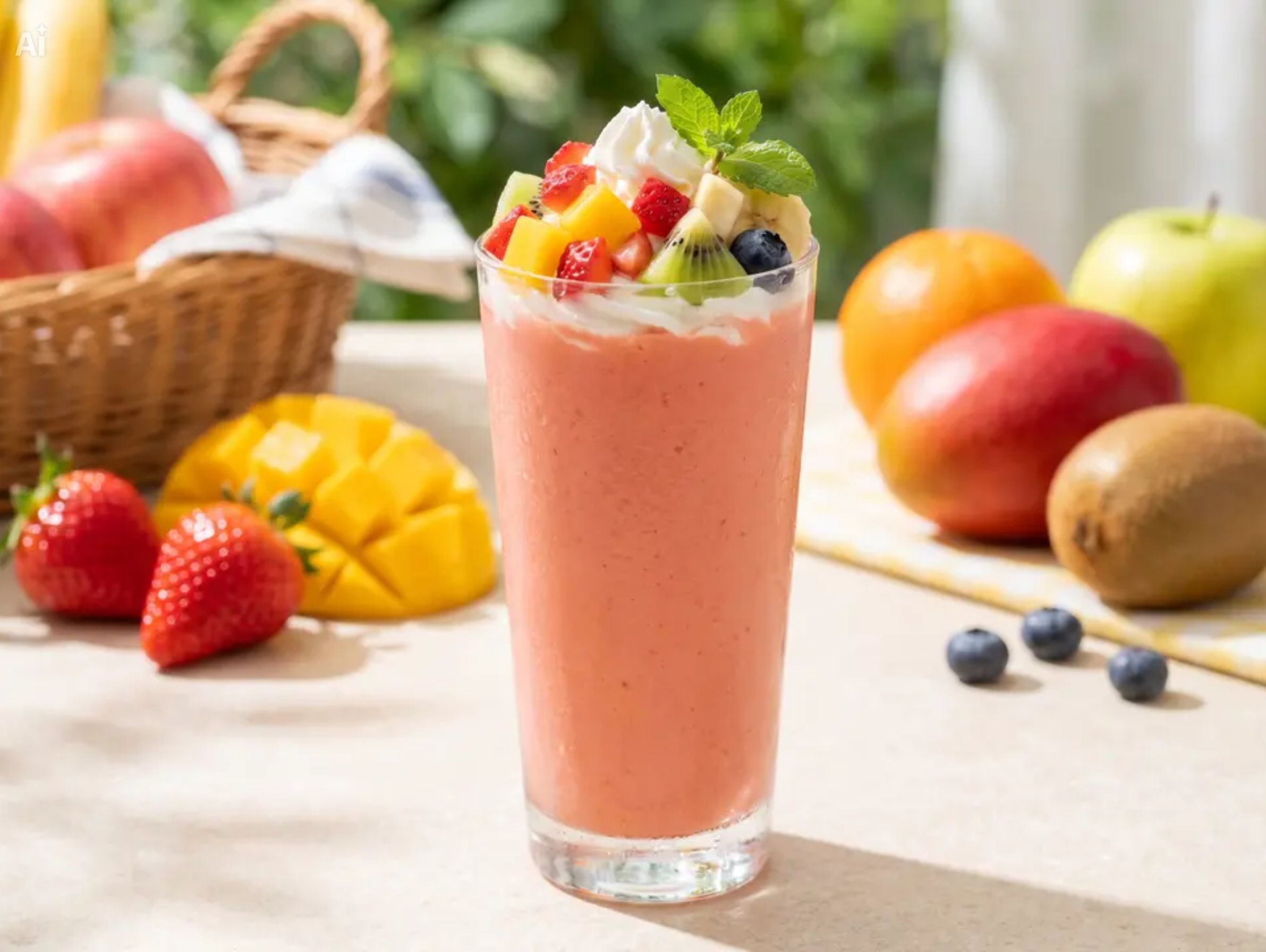 Mix Fruit Milkshake