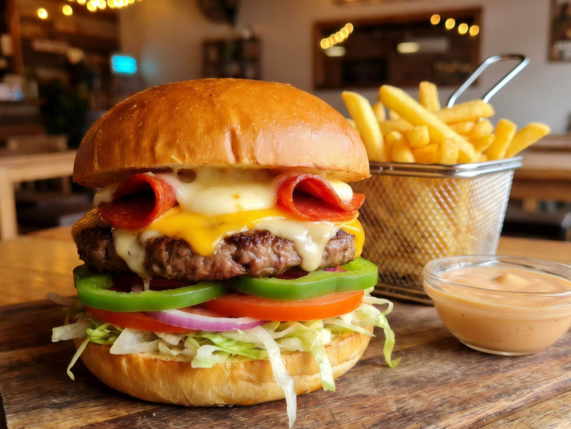 Single Mad Boy Burger