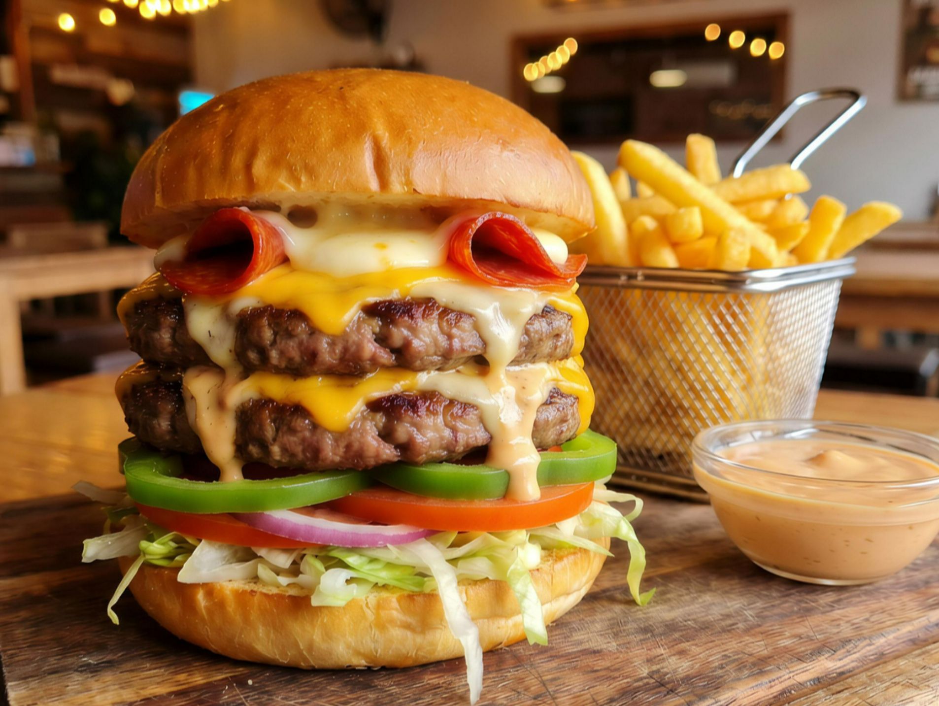 Double Mad Boy Burger
