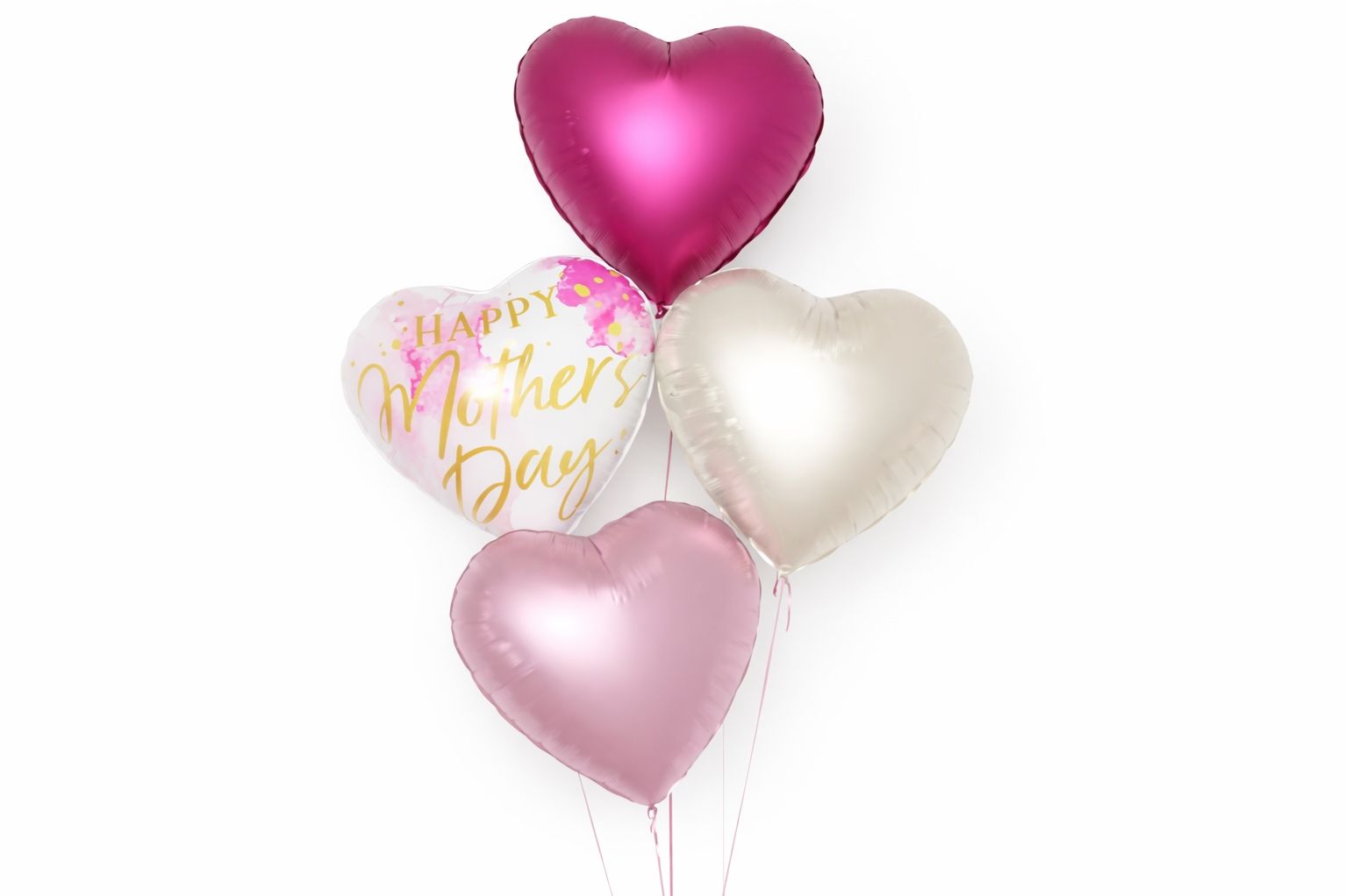 A Group Of Mother's Day Helium Balloon