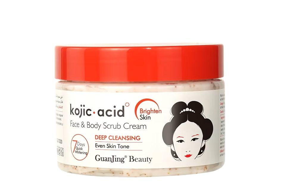 Kojic Acid Face & Body Scrub Cream 320 Gram Gj7220