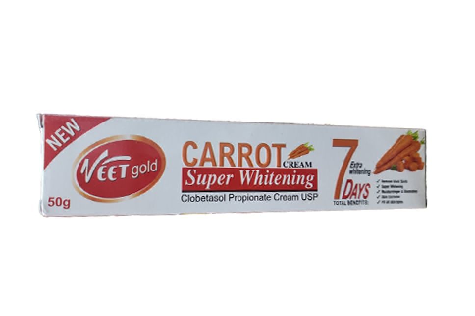 VEET GOLD CARROT WHITENING CREAM 50GM