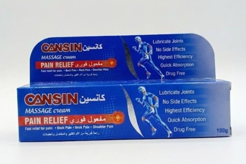 CANSIN MASSAGE CREAM PAIN RELIEF 100GM