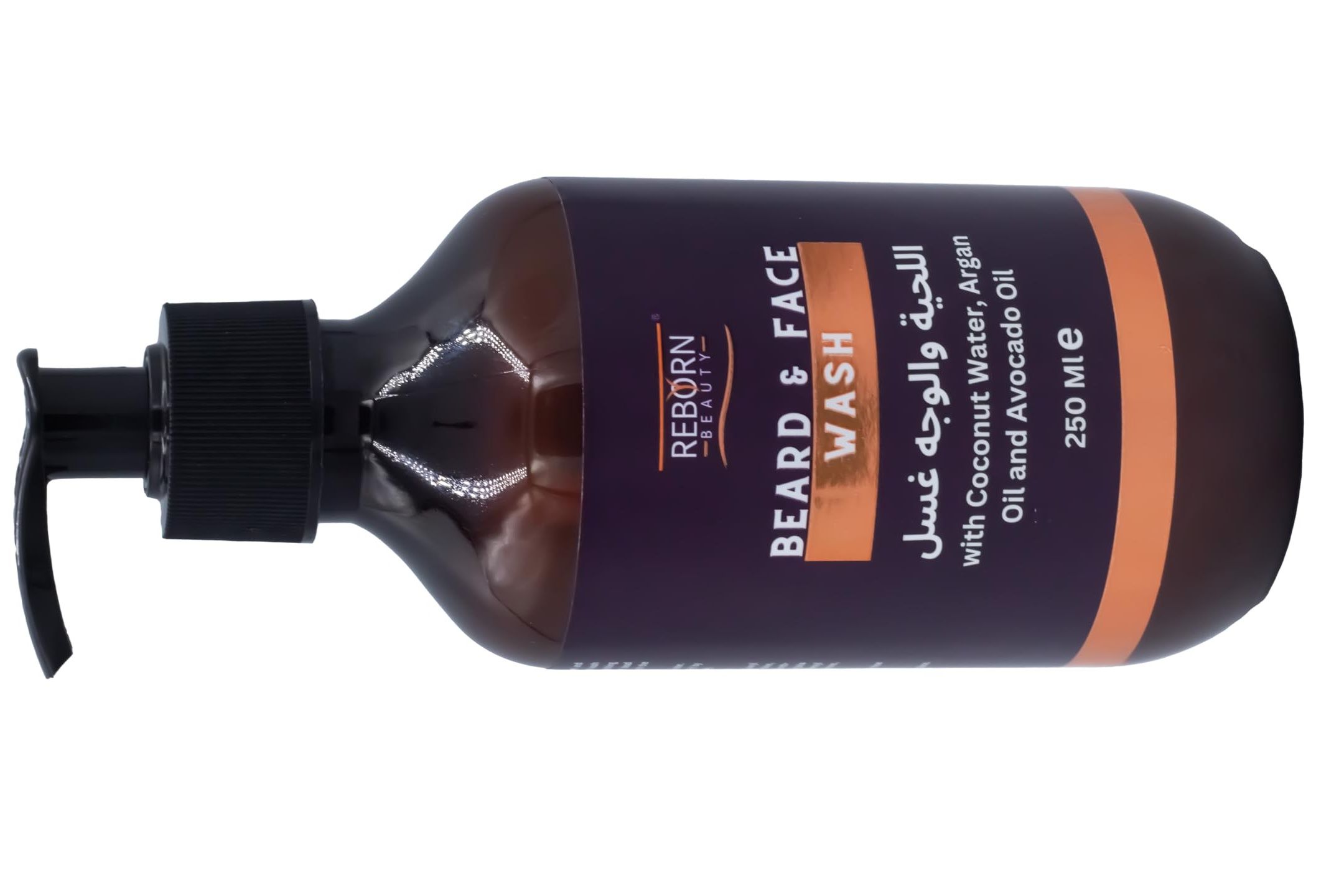 REBORN BEARD & FACE WASH WITH COCONUT 250ML