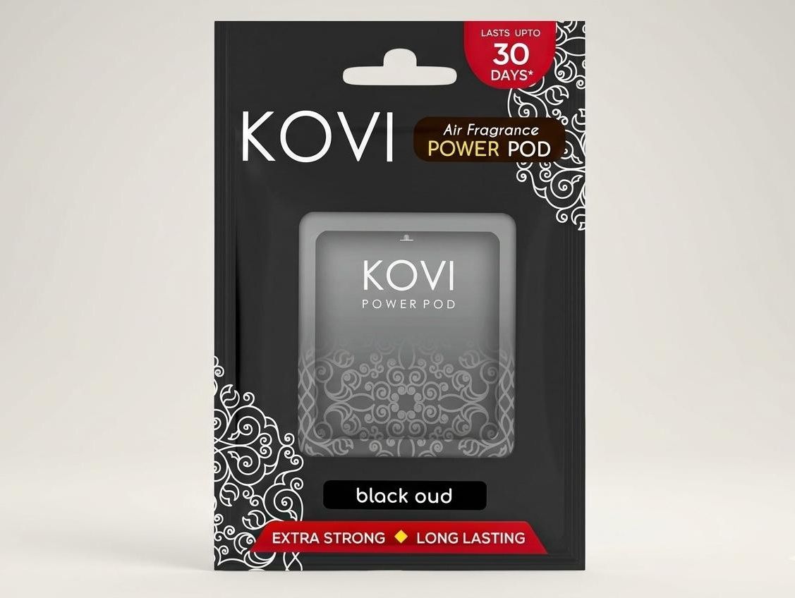 Kovi Car Fragrance 10 Gm-Black Oud