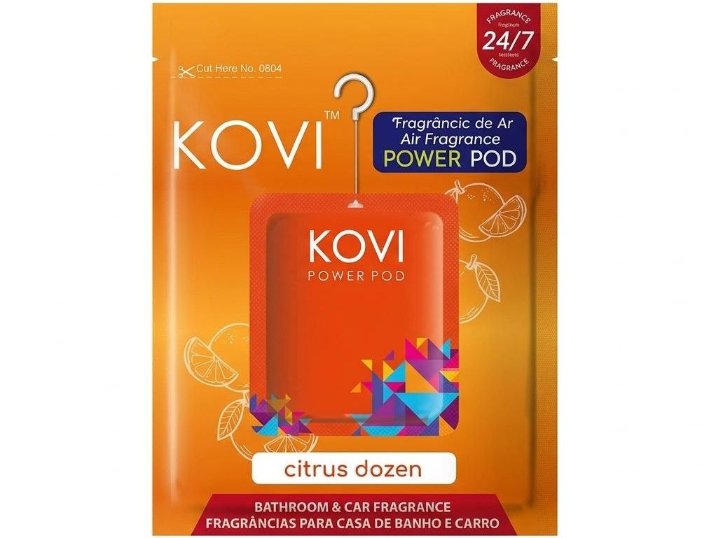 Kovi Car Fragrance Citrus Dozen 10gm
