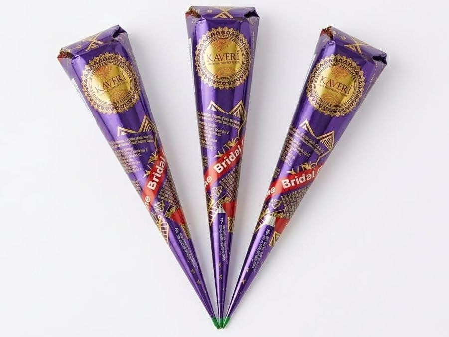 KAVERI ORGANIC HENNA CONE 30G 3PCS SET