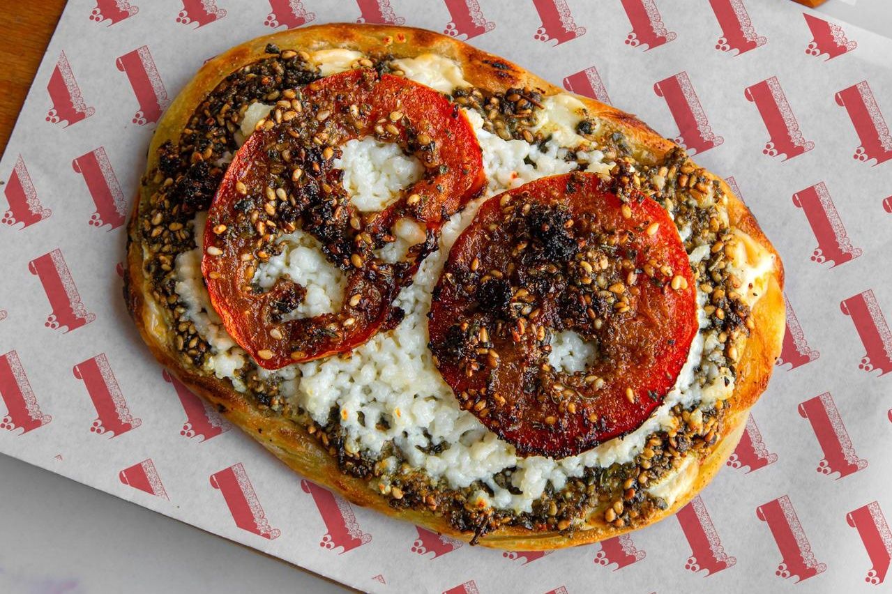 Halloumi Zaatar Flatbread