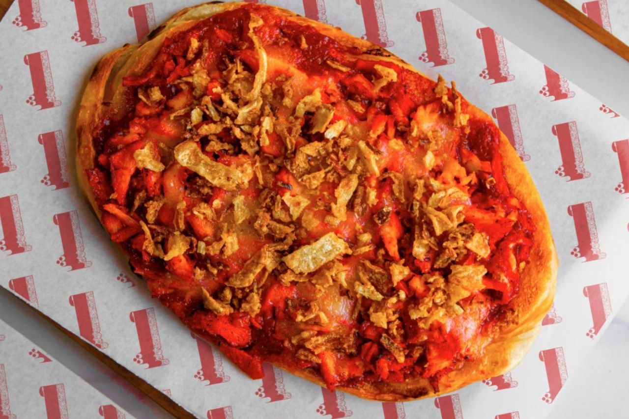 Butter Chicken Flatbread