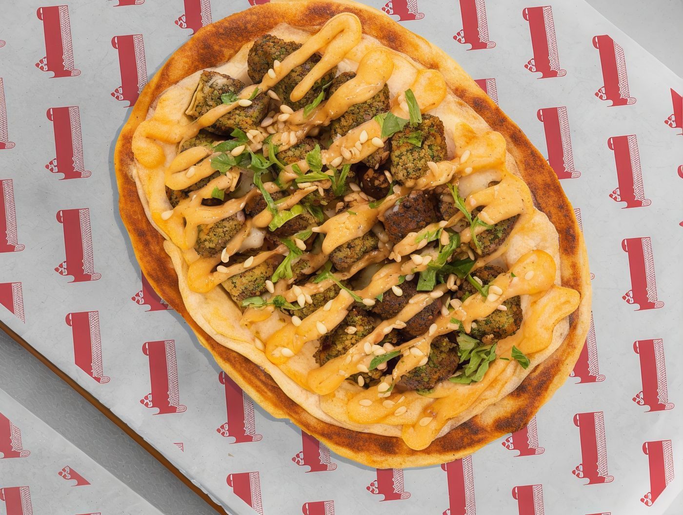 Falafel Flatbread