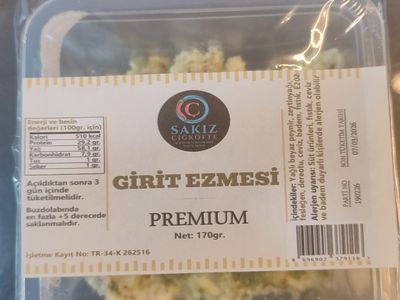 Girit Ezme (170 gr.)