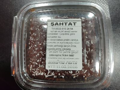 Büsküvili Pasta