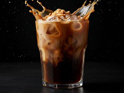 Iced Toffenut Latte