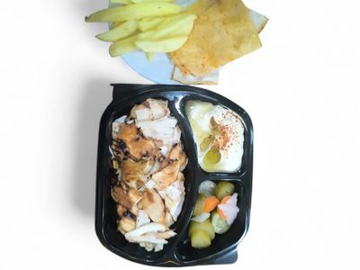 Humuslu Tavuk Döner