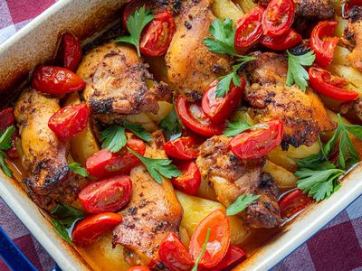 Tavuklu Patates Yemeği