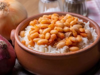 Pilav Üstü Etli Kuru Fasulye