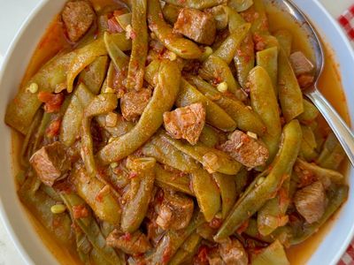 Etli Taze Fasulye Menüsü