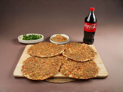 4'lü Lahmacun Menü