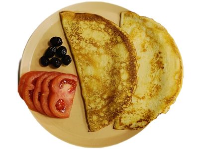 Beyaz Peynirli Krep Gözleme