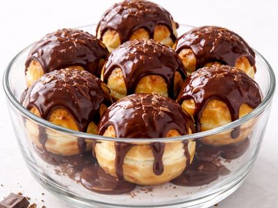 Belçika Çikolatalı Profiterol (500 gr.)