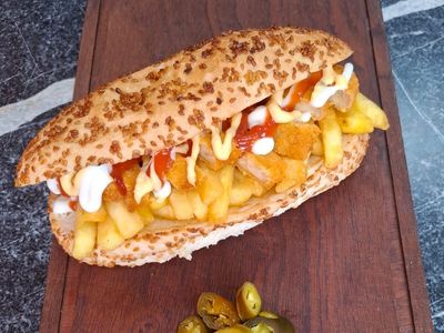 Schnitzel Kumru Sandviç