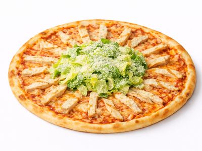 Tavuklu Sezar Pizza (Büyük Boy)