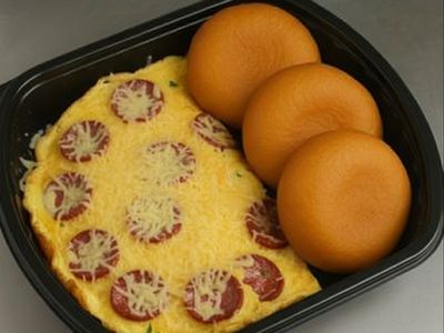 Sucuklu Kaşarlı Omlet Tabağı