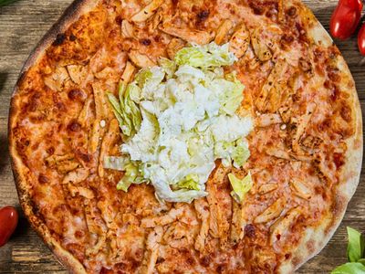 Tavuklu Sezar Pizza (35 cm.)