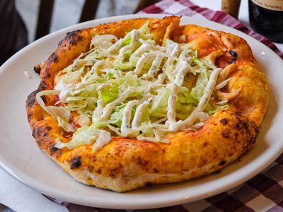 Sezar Tavuklu Pizza (Orta Boy)