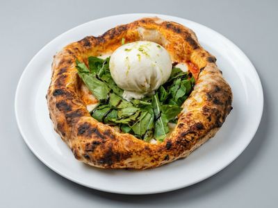 Burrata Pizza (Orta Boy)