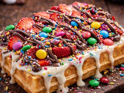 Wıhıte Strawberry Pop