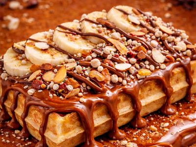 Karamel Banana Almond